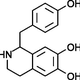 The chemical structure of higenamine